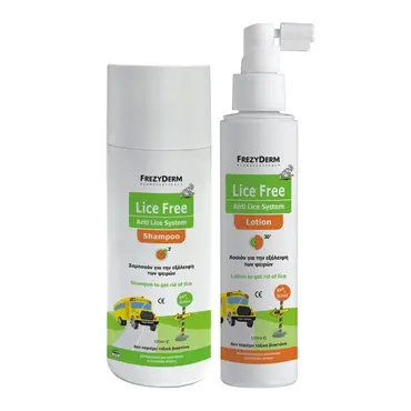 Frezyderm Lice Free Σετ Κατά των Ψειρών 2x125ml - Παιδιά στο Pharmeden.gr