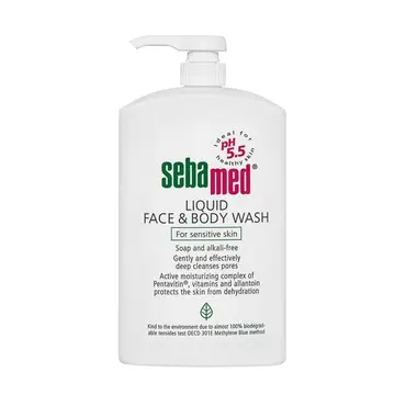 Sebamed Liquid Body & Face Wash 1000ml - Πρόσωπο στο Pharmeden.gr
