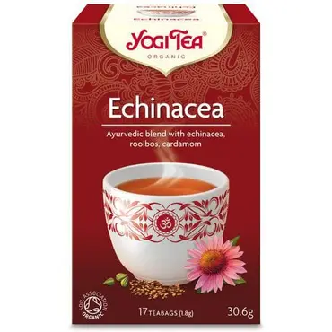 Yogi Tea Echinacea Tea 17τμχ - Βιολογικά Προϊόντα στο Pharmeden.gr