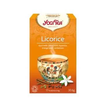 Yogi Tea Licorice 17τμχ - Βιολογικά Προϊόντα στο Pharmeden.gr