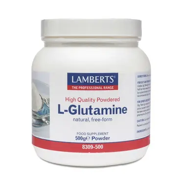 Lamberts L-Glutamine Powder 500 gr - Συμπληρώματα στο Pharmeden.gr