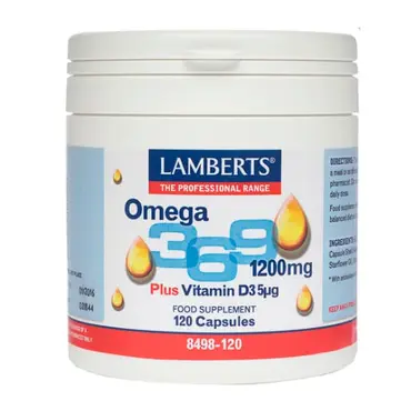 Lamberts Omega 3,6,9 120 caps - Συμπληρώματα στο Pharmeden.gr