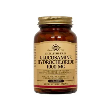 Solgar Glucosamine HCL 1000 mg (shellfish free) 60 tabs - Συμπληρώματα Διατροφής στο Pharmeden.gr