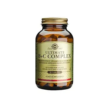 Solgar Ultimate B+C Complex 90 tabs - Βιταμίνες στο Pharmeden.gr