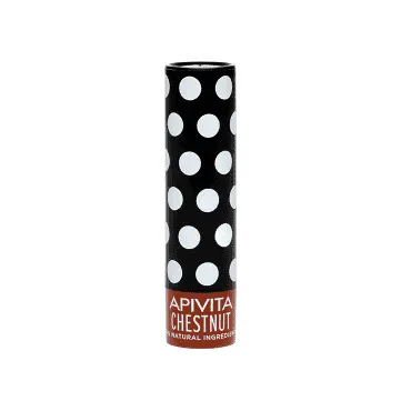 Apivita Lip Care με Κάστανο 4.4gr - Πρόσωπο στο Pharmeden.gr