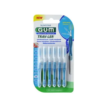 Gum 1614 Trav-ler Tapered Μεσοδόντια Βουρτσάκια 1,6mm 6τεμ - Στοματική Υγιεινή στο Pharmeden.gr