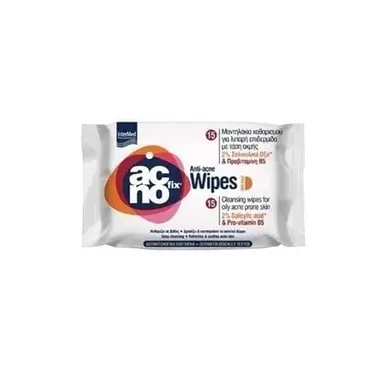 Intermed Acnofix Wipes 15 τεμ - Πρόσωπο στο Pharmeden.gr