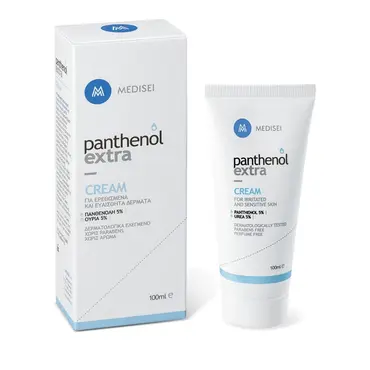 MediSei Panthenol Extra Κρέμα Ενυδάτωσης και Φροντίδας Ερεθισμένου & Ευαίσθητου Δέρματος 100ml - Αντηλιακά στο Pharmeden.gr