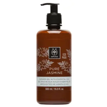 Apivita Pure Jasmine Showergel Eco Pack 500ml - Σώμα στο Pharmeden.gr