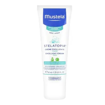 Mustela Stelatopia Emollient Face Cream 40ml - Βρέφη στο Pharmeden.gr
