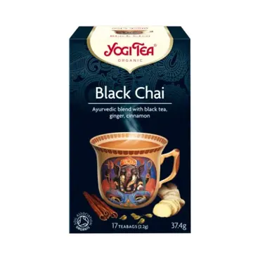 Yogi Tea Black Chai Βιολογικό Μαύρο Τσάι 17τμχ - Βιολογικά Προϊόντα στο Pharmeden.gr
