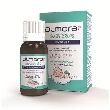 Almora Plus  Probiotics Baby Drops 8ml - Βρέφη στο Pharmeden.gr