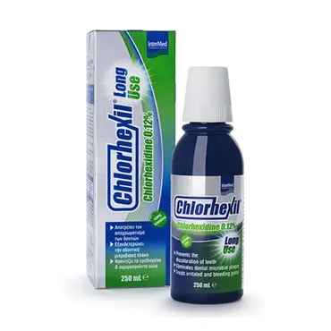 Intermed Chlorhexil Mouthwash Long Use 0.12% 250ml - Στοματική Υγιεινή στο Pharmeden.gr