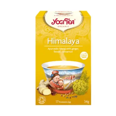 Yogi Tea Himalaya 17τμχ - Βιολογικά Προϊόντα στο Pharmeden.gr