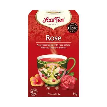 Yogi Tea Rose 17τμχ - Βιολογικά Προϊόντα στο Pharmeden.gr
