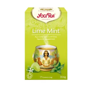 Yogi Tea Lime Mint 17τμχ - Βιολογικά Προϊόντα στο Pharmeden.gr