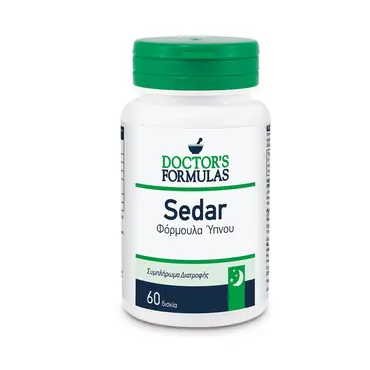 Doctor's Formulas Sedar 60 Tabs - Συμπληρώματα Διατροφής στο Pharmeden.gr