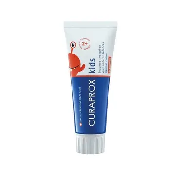 Curaprox Kids Οδοντόκρεμα Strawberry No Fluoride 2+ 60 ml - Στοματική Υγιεινή στο Pharmeden.gr