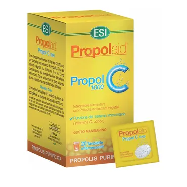 Esi PropolAid Propol C 1000mg 20 eff.tabs - Συμπληρώματα Διατροφής στο Pharmeden.gr