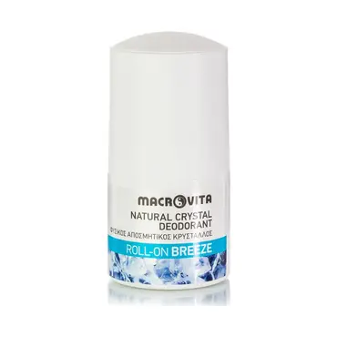 Macrovita Natural Crystal Deodorant Roll On Breeze 50ml - Υγιεινή στο Pharmeden.gr