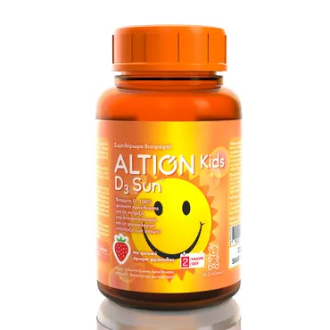 Altion Kids D3 Sun 60 ζελεδάκια - Συμπληρώματα Διατροφής στο Pharmeden.gr