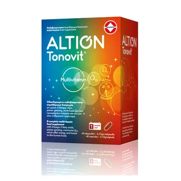 Altion Tonovit Multivitamin 40caps - Βιταμίνες στο Pharmeden.gr