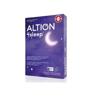 Altion 4 Sleep 30caps - Συμπληρώματα Διατροφής στο Pharmeden.gr