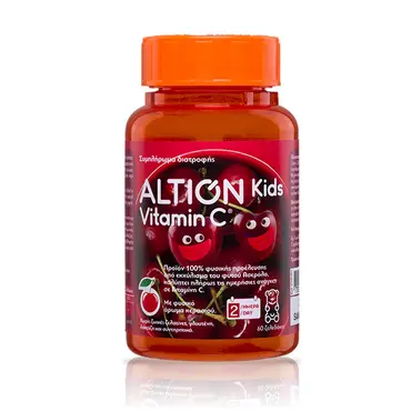 Altion  Kids Vitamin C 60 ζελεδάκια - Βιταμίνες στο Pharmeden.gr