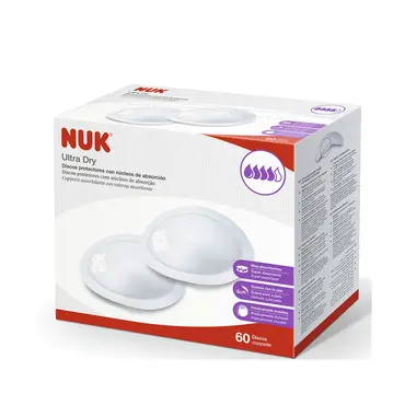 NUK Breast Pads Επιθέματα Στήθους Ultra Dry 60τεμ - Μαμά στο Pharmeden.gr
