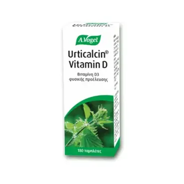 A.Vogel Urticalcin Vitamin D 180 tabs - Συμπληρώματα Διατροφής στο Pharmeden.gr