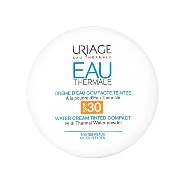 Uriage Eau Thermale Water Cream Tinted Compact SPF30 10gr - Μακιγιάζ στο Pharmeden.gr