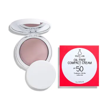 Youth Lab. Oil Free Compact Cream SPF 50 Combination / Oily Skin Medium 10ml - Αντηλιακά στο Pharmeden.gr