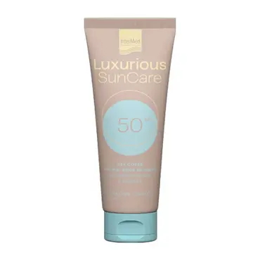 Intermed Luxurious Sun Care Silk Cover With Hyaluronic Acid SPF50 75ml - Αντηλιακά στο Pharmeden.gr