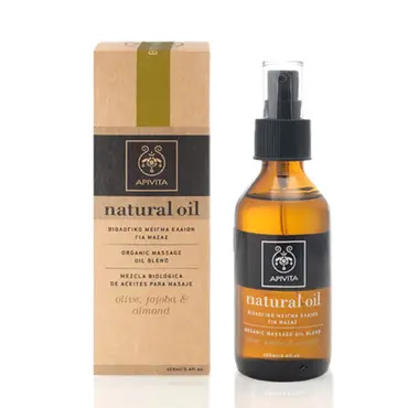 Apivita Natural Oil Organic Massage Oil Blend 100ml - Σώμα στο Pharmeden.gr