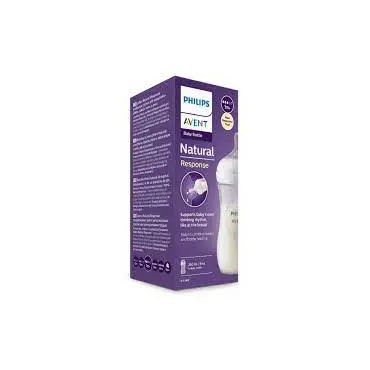 Avent Natural Μπιμπερό Πλαστικό χωρίς BPA 260ml - Αξεσουάρ για Μωρά στο Pharmeden.gr