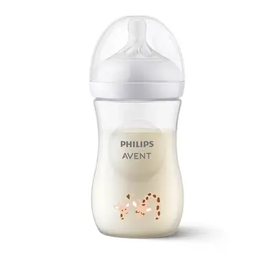 Avent Μπιμπερό Πλαστικό Natural Response 1m+ Kαμηλοπάρδαλη 260ml SCY903/66 - Αξεσουάρ για Μωρά στο Pharmeden.gr