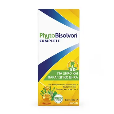 Sanofi PhytoBisolvon Complete για Ξηρό & Παραγωγικό Βήχα 180g - Φροντίδα για το Χειμώνα στο Pharmeden.gr