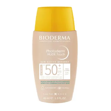 Bioderma Photoderm Nude Touche Cream SPF 50+ Very Light Anti-Shine 40ml - Αντηλιακά στο Pharmeden.gr