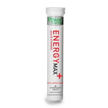 Power of Nature Energy Max plus Vitamins B with Amino Acids 20αναβρ. δισκία - Συμπληρώματα Διατροφής στο Pharmeden.gr