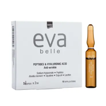 Intermed Eva Belle Peptides & Hyaluronic Acid  5amps x 2ml - Πρόσωπο στο Pharmeden.gr