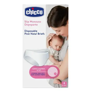 Chicco Disposable Post-Natal Non-Woven Briefs 4τμχ - Μαμά στο Pharmeden.gr