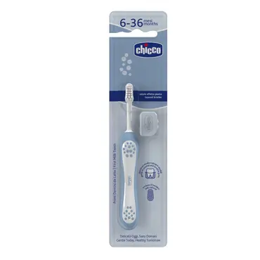 Chicco Οδοντόβουρτσα Σιελ - Indigo 6-36m - Παιδιά στο Pharmeden.gr
