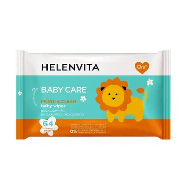 Helenvita Baby Wipes 64τεμ - Βρέφη στο Pharmeden.gr