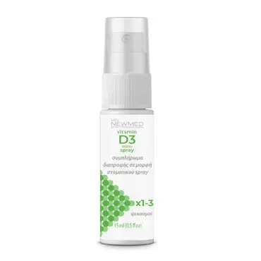 Lab.Newmed Vitamin D3 Spray 1000 iu 15ml - Βιταμίνες στο Pharmeden.gr