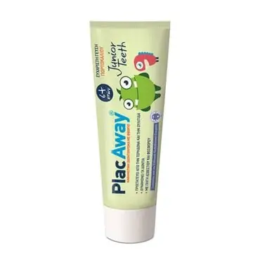 Plac Away Junior Teeth Οδοντόκρεμα 6+ Ετών 50 ml - Παιδιά στο Pharmeden.gr