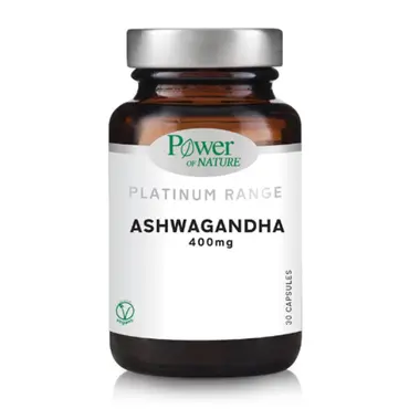 Power of Nature Platinum Range Ashwagandha 400mg 30caps - Συμπληρώματα Διατροφής στο Pharmeden.gr