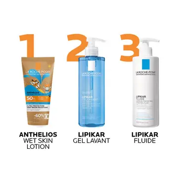 La Roche Posay Anthelios Dermo-Pediatrics Wet Skin Lotion SPF50+ 200ml - Δερμοκαλλυντικά στο Pharmeden.gr