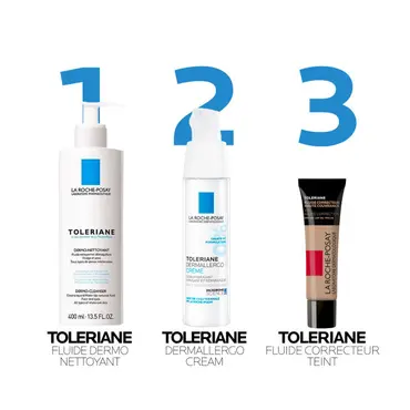 La Roche Posay Toleriane Full Coverage Corrective Fluid Foundation Teinte 13 SPF25 30ml - Δερμοκαλλυντικά στο Pharmeden.gr