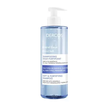 Vichy Dercos Mineral Doux Frequent Use Shampoo 400ml - Δερμοκαλλυντικά στο Pharmeden.gr