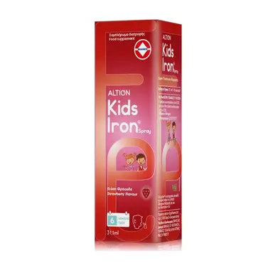 Altion Kids Iron Spray 30ml - Μέταλλα - Ιχνοστοιχεία στο Pharmeden.gr